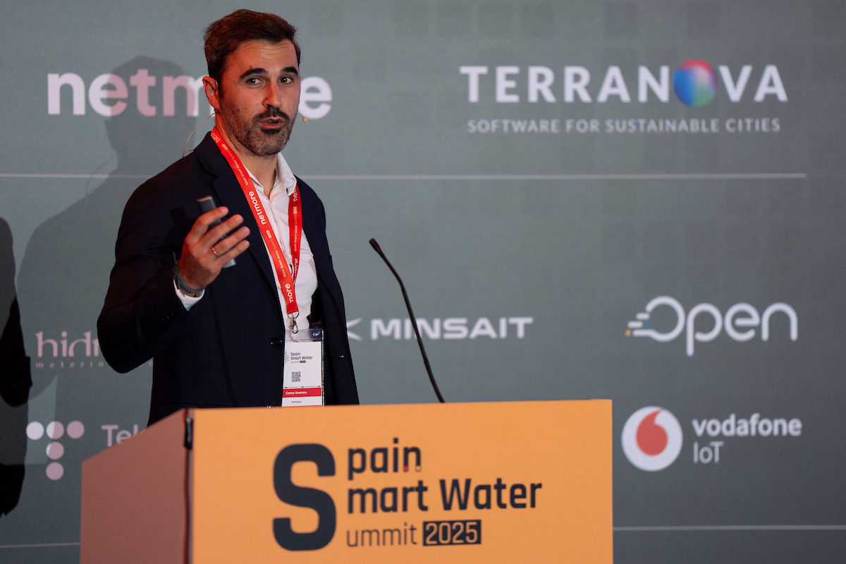 Carlos Guerrero en Smart Water Summit como ponente